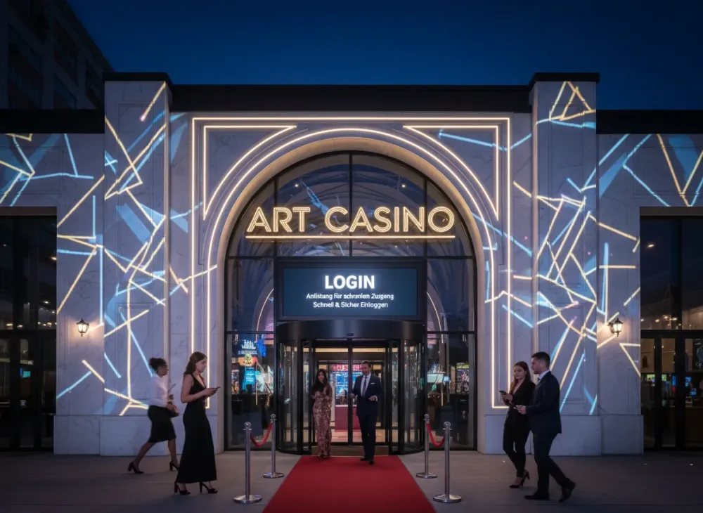 Art casino login Anleitung für schnellen Zugang